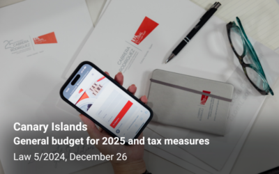 GENERAL BUDGETS OF THE AUTONOMOUS COMMUNITY OF THE CANARY ISLANDS FOR 2025