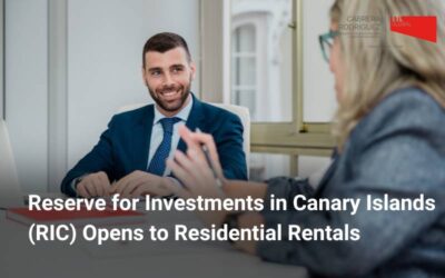The Reserve for Investments in Canary Islands (RIC) May Now Be Used for Residential Rental: A New Path to Boost the Housing Market